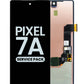Google Pixel 7A Screen Assembly (Without The Frame) (With Fingerprint Sensor) (Service Pack) (Black)