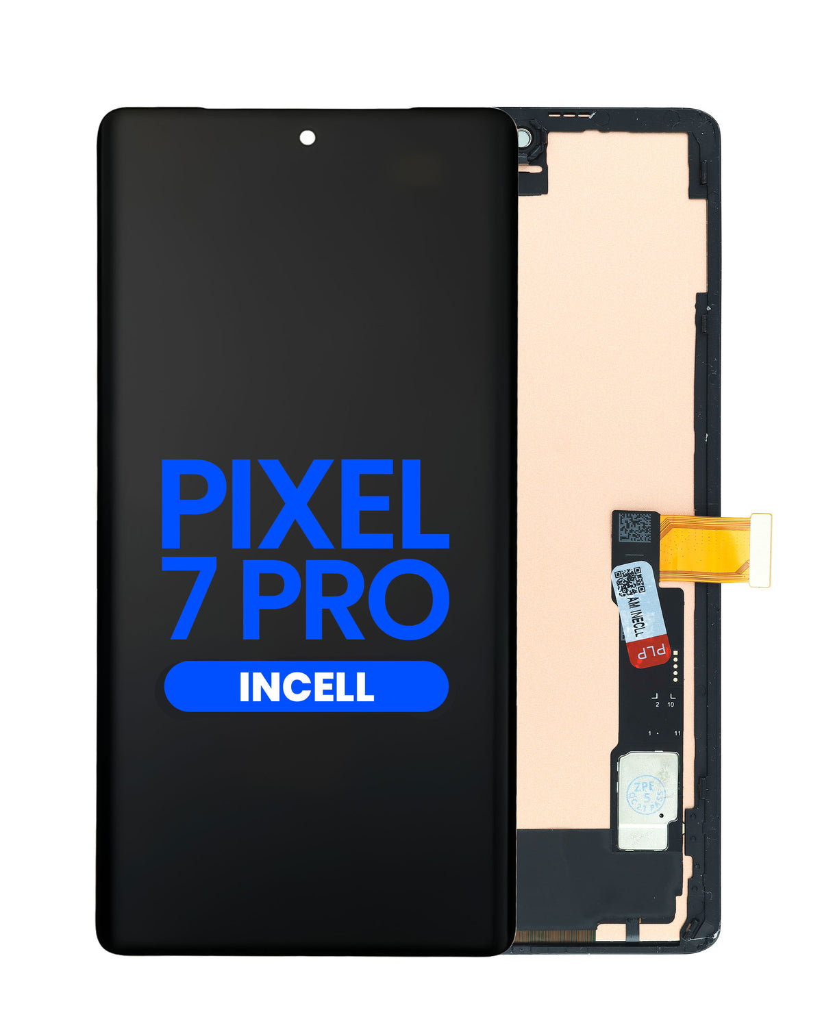 LCD Assembly with Frame for Google Pixel 7 Pro (without Fingerprint Sensor) (Aftermarket Incell)