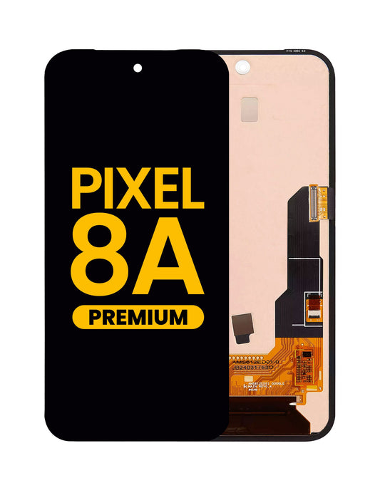 OLED Assembly without Frame for Google Pixel 8A (Without Fingerprint Sensor) (Premium)