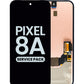 OLED Assembly for Google Pixel 8A (with Fingerprint Sensor) (Service Pack)