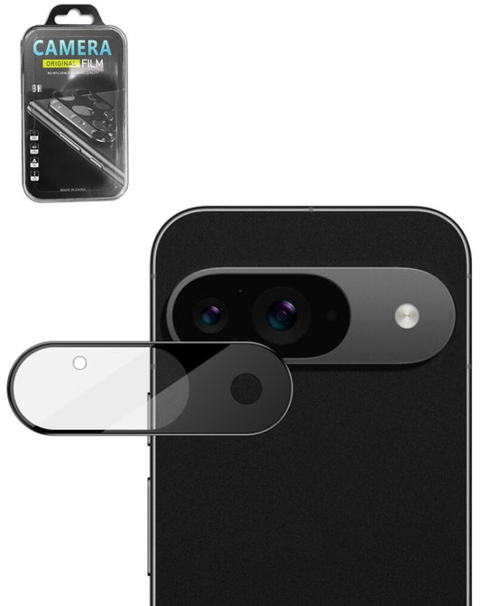 Back Camera Tempered Glass for Google Pixel 9 (BLACK)