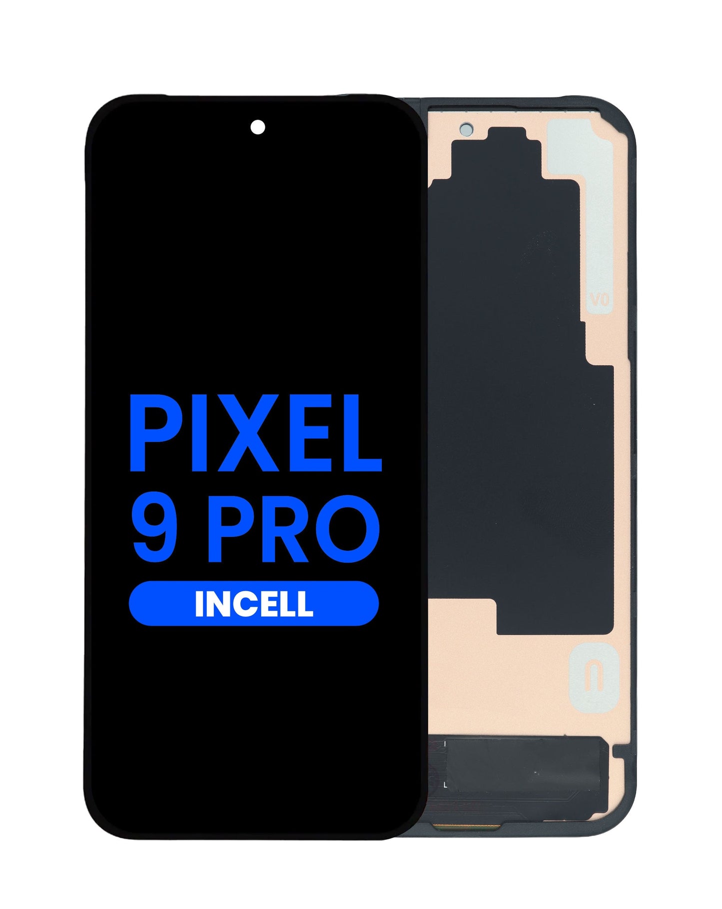 LCD Assembly with Frame for Google Pixel 9 Pro (without Fingerprint Sensor) (Aftermarket Incell)