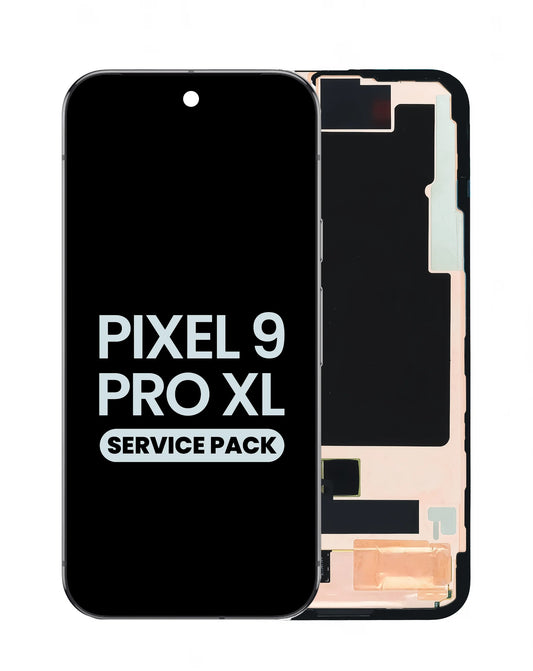 Google Pixel 9 Pro XL  Screen Assembly (With The Frame) (Service Pack) (Black)