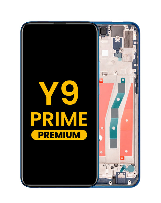 LCD Assembly with Frame for Huawei Y9 Prime (2019) (Premium) (SAPPHIRE BLUE)