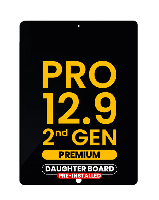 iPad Pro 12.9 (2nd Generation) Screen Assembly (Aftermarket) (Black)