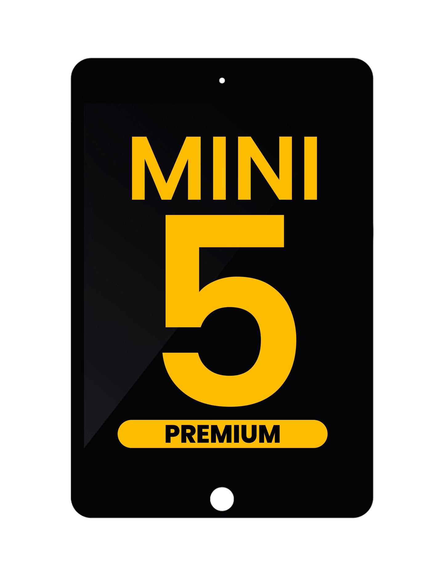 Screen - iPad Mini 5 Black (Sleep / Wake Sensor Flex Pre-Installed) FOG