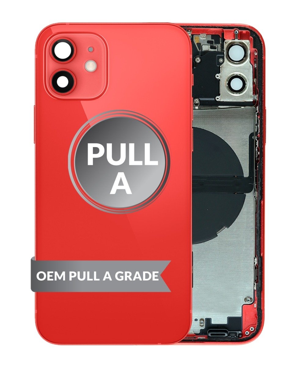 iPhone 12 Housing (Pull Grade A) (Red)