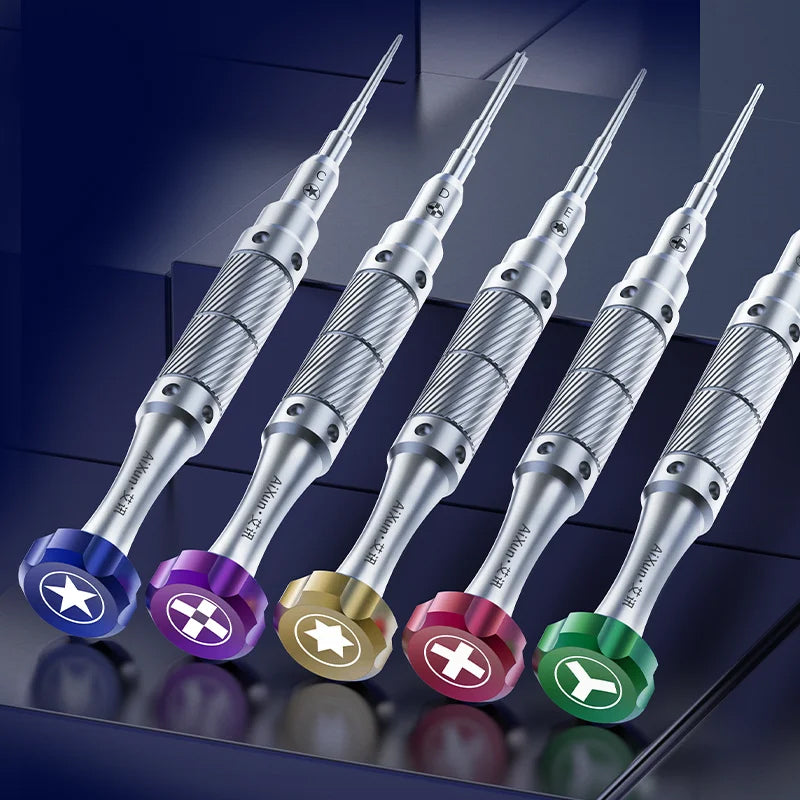 AiXun AX-IS003 2D Alloy Steel Screwdriver Set (Philips / Tri-point / Pentalope / Pinhead Philips / Torx T2)