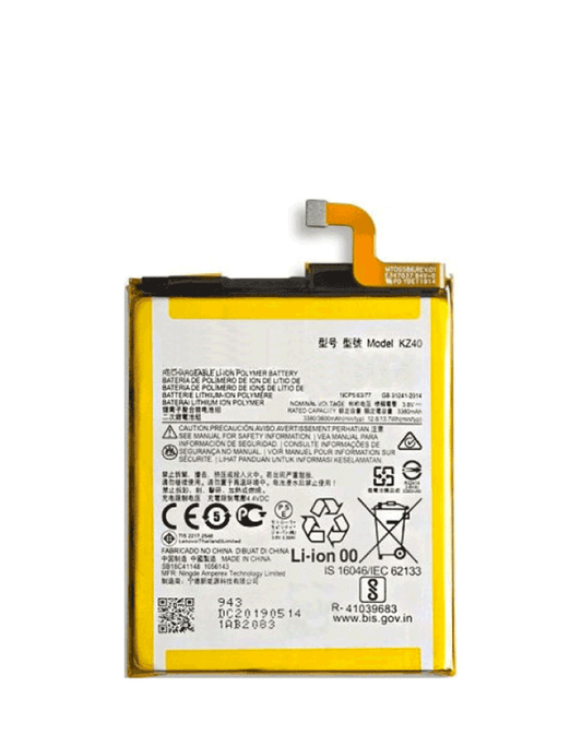Replacement Battery for Motorola Moto Z4 (XT1980) (KZ40)