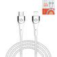 LDNIO LC862I USB C-L Non-MFI Fast Charging Data Cable (WHITE) (6ft) (30W)