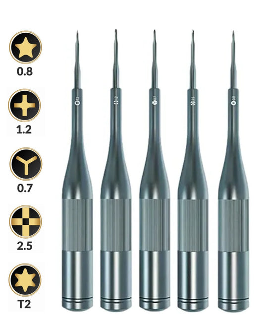 LuoWei Tomahawk High Precision Magnetic Screwdriver Set (5 Pcs) (Not Returnable)