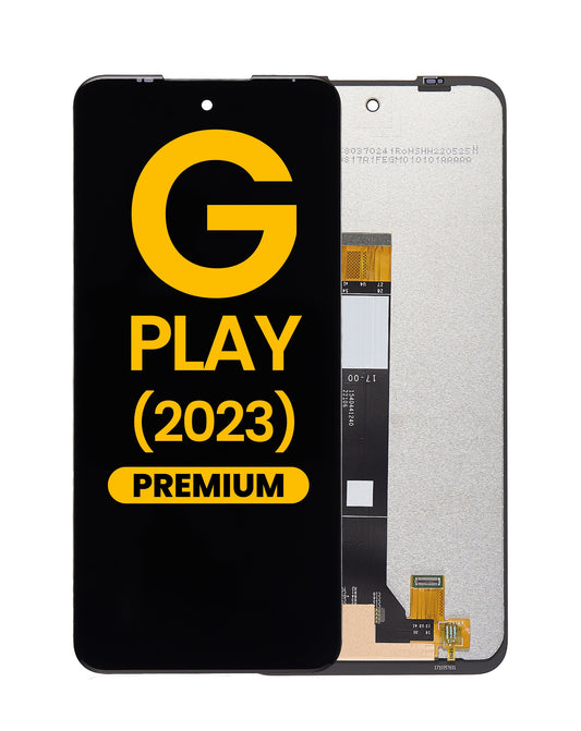 Motorola G Play 2023 (XT2271-5) Screen Assembly (Without The Frame) (Refurbished) (Black)