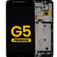 Motorola G5 (XT1670) Screen Assembly (With The Frame) (Refurbished) (Black)