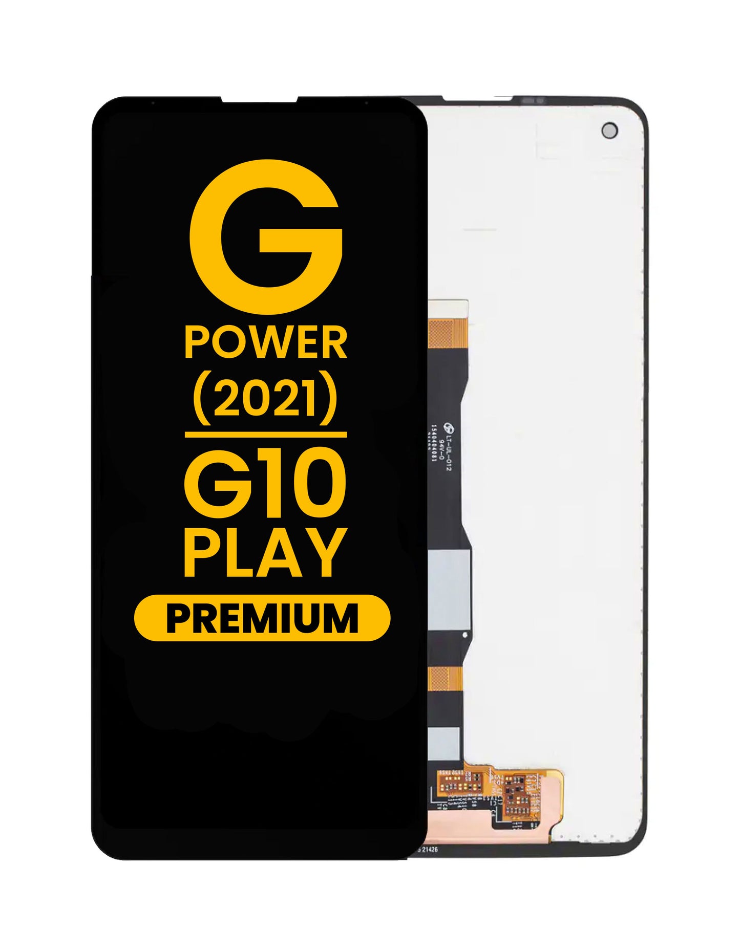 Motorola G Power 2021 (XT2117) Screen Assembly (Without The Frame) (Refurbished) (Black)