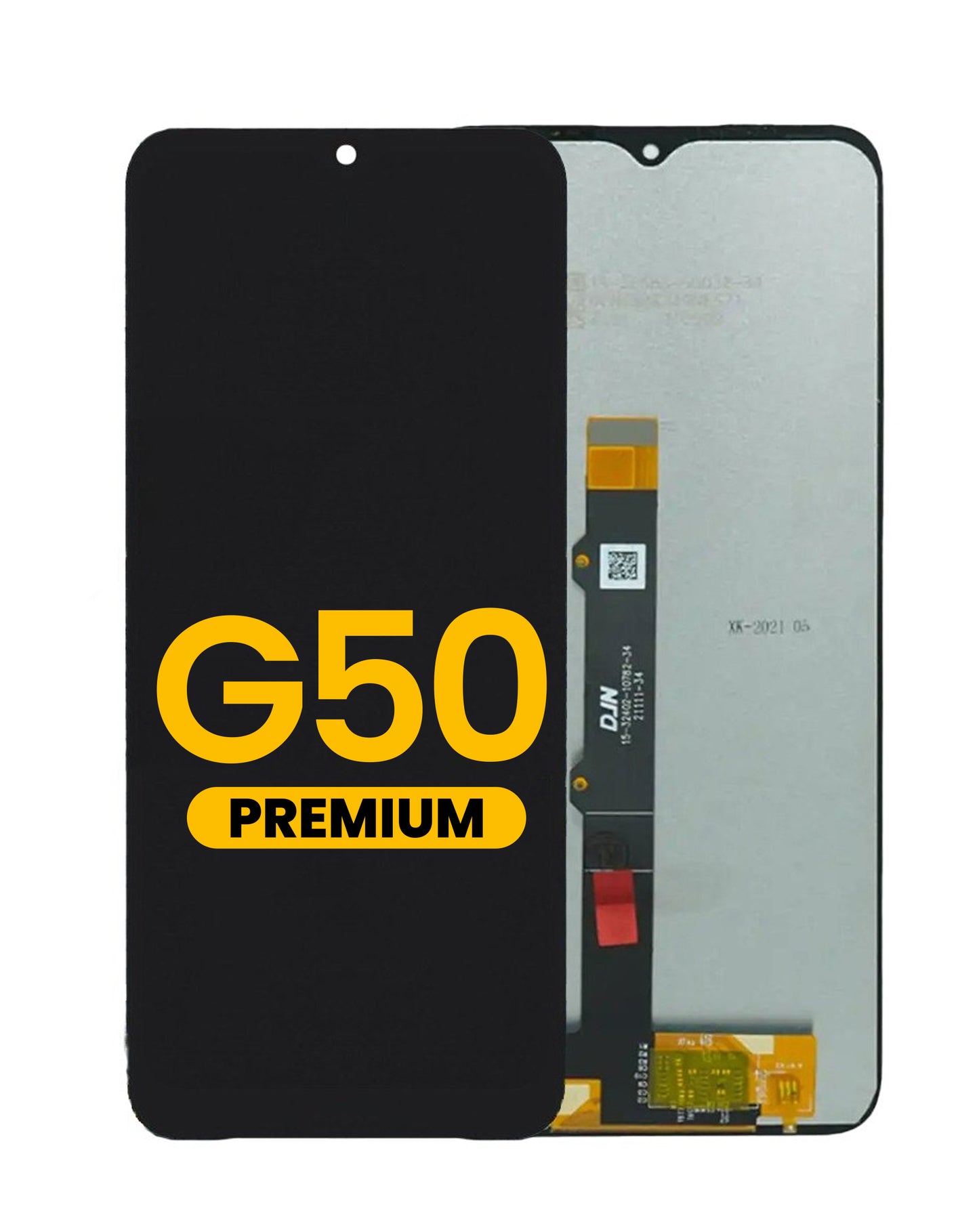 LCD Assembly without Frame for Motorola Moto G50 (XT2137) (BLACK) (Premium)