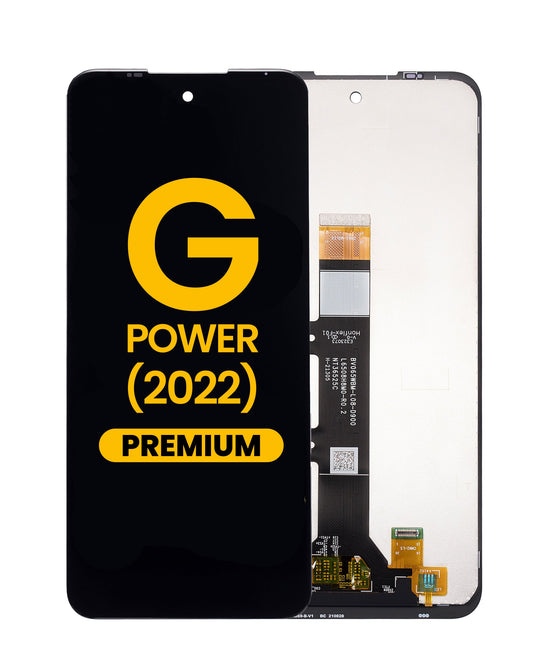 Motorola G Power 2022 (XT2165) Screen Assembly (Without The Frame) (Refurbished) (Black)
