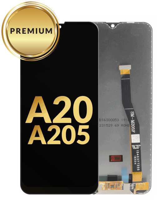 SGO Galaxy M20 (M205) Screen Assembly (Without The Frame) (Refurbished) (Black)