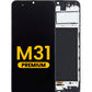 Samsung Galaxy M31 (M315) Screen Assembly (With The Frame) (Refurbished) (Black)