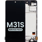 LCD Assembly with Frame for Galaxy M31s (M317 / 2020) (Service Pack)