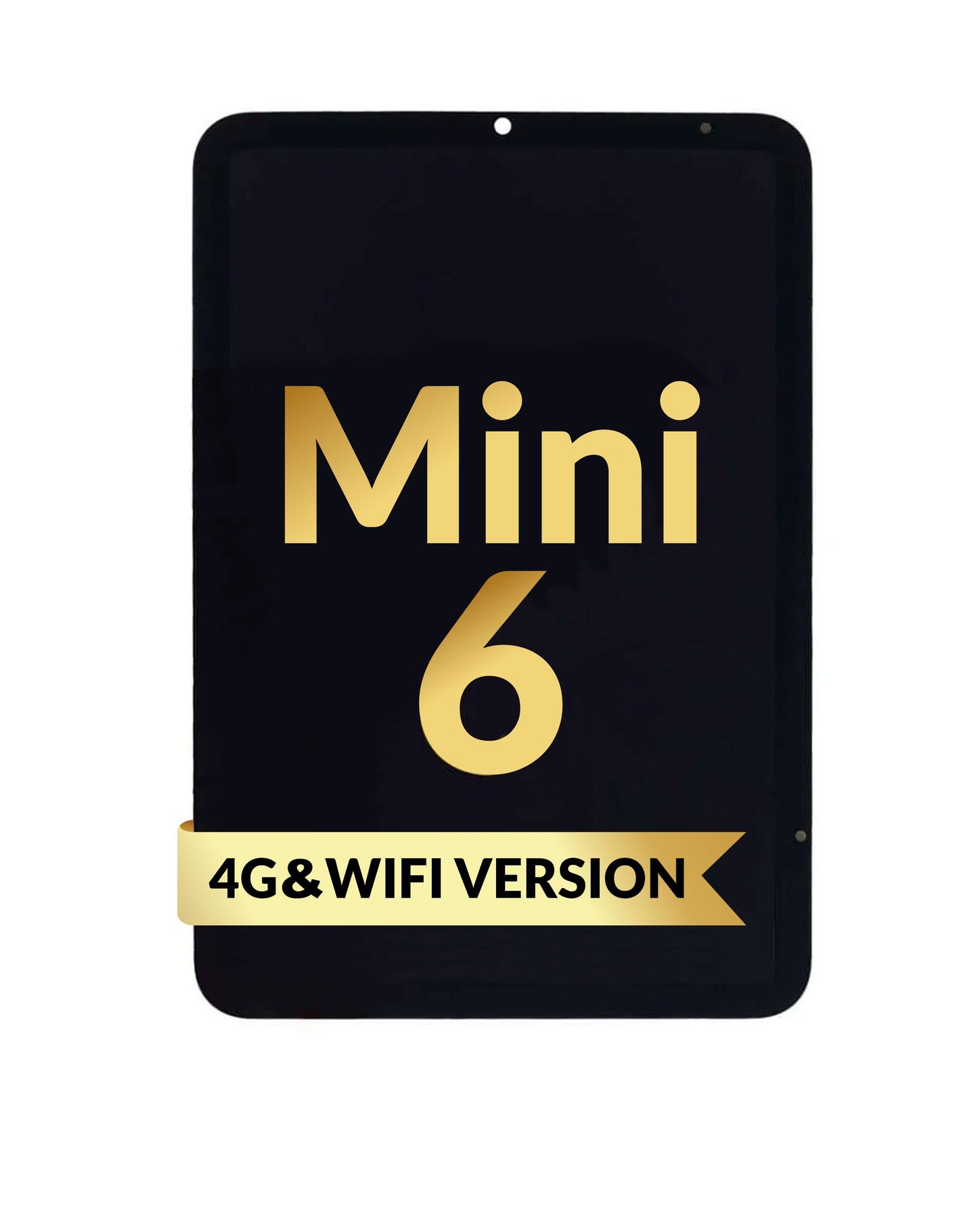 iPad Mini 6 Screen Assembly (Premium - FOG) (Black)