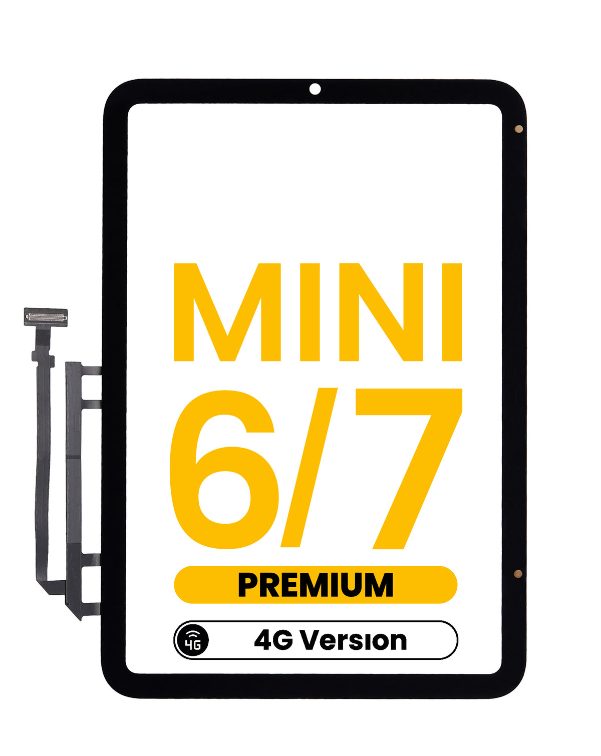 Digitizer Assembly for iPad Mini 6 / Mini 7 (A17 Pro) (Cellular and WiFi Version) (Premium)