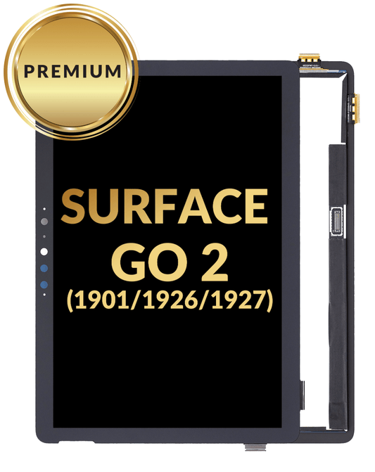 LCD Assembly without Frame for Microsoft Surface Go 2 (1901 / 1926 / 1927) / Surface Go 3 (BLACK) (Premium/Refurbished)