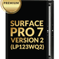 LCD Assembly without Frame for Microsoft Surface Pro 7 (1866 / V2 LP123WQ2) (BLACK) (Premium)