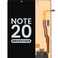 OLED Assembly without Frame for Galaxy Note 20 N980 / N981 (Service Pack)