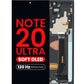 OLED Assembly with Frame for Galaxy Note 20 Ultra (N985 / N986) (Mystic Black) (Aftermarket Pro Soft / 120Hz)