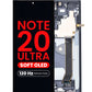 OLED Assembly with Frame for Galaxy Note 20 Ultra (N985 / N986) (Mystic Black) (Aftermarket Plus Soft / 120Hz)