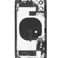 Back Housing Frame with Charging Port Flex & Small Parts for iPhone 11 (BLACK) (OEM Pull A Grade)
