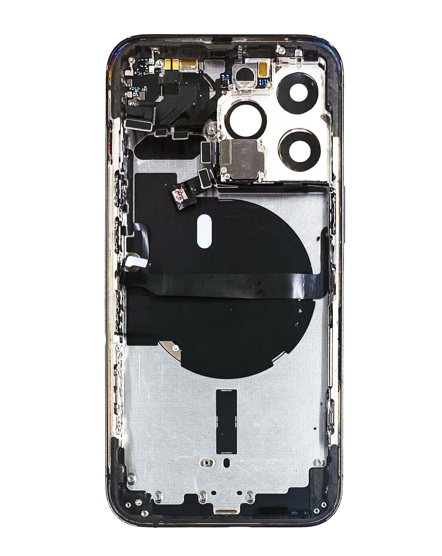 Housing Frame (SPACE BLACK) (International) (OEM Pull A Grade) Small Parts Pre-Installed for iPhone 13 Pro