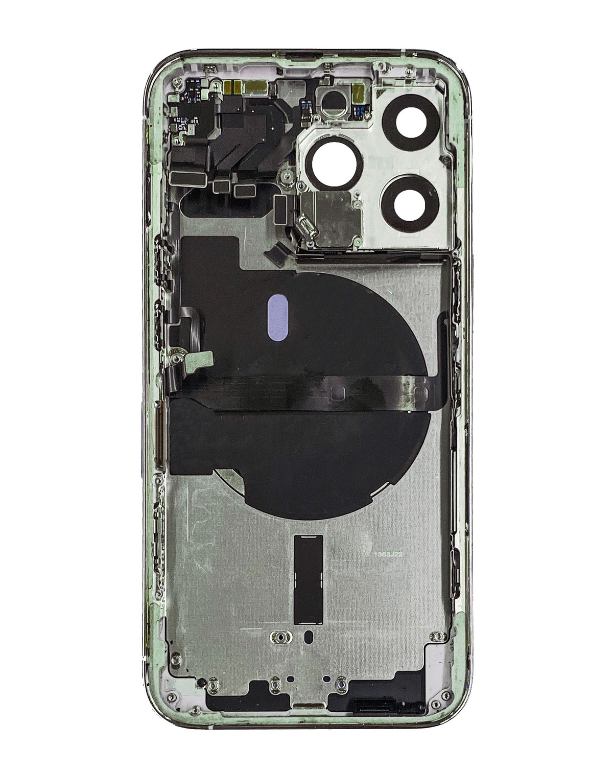 Housing Frame with Small Parts Pre-Installed for iPhone 13 Pro (GREEN) (International) (OEM Pull A Grade)