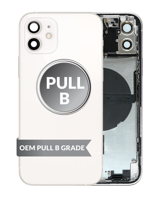 iPhone 12 Housing (Pull Grade B) (White)