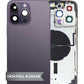 Housing Frame (DEEP PURPLE) (International) (OEM Pull B Grade) Small Parts Pre-Installed for iPhone 14 Pro Max