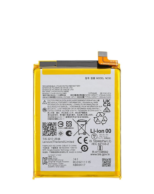 Replacement Battery for Motorola Moto G41 (XT2167 / 2022) (NC50) (Only Ground Shipping)