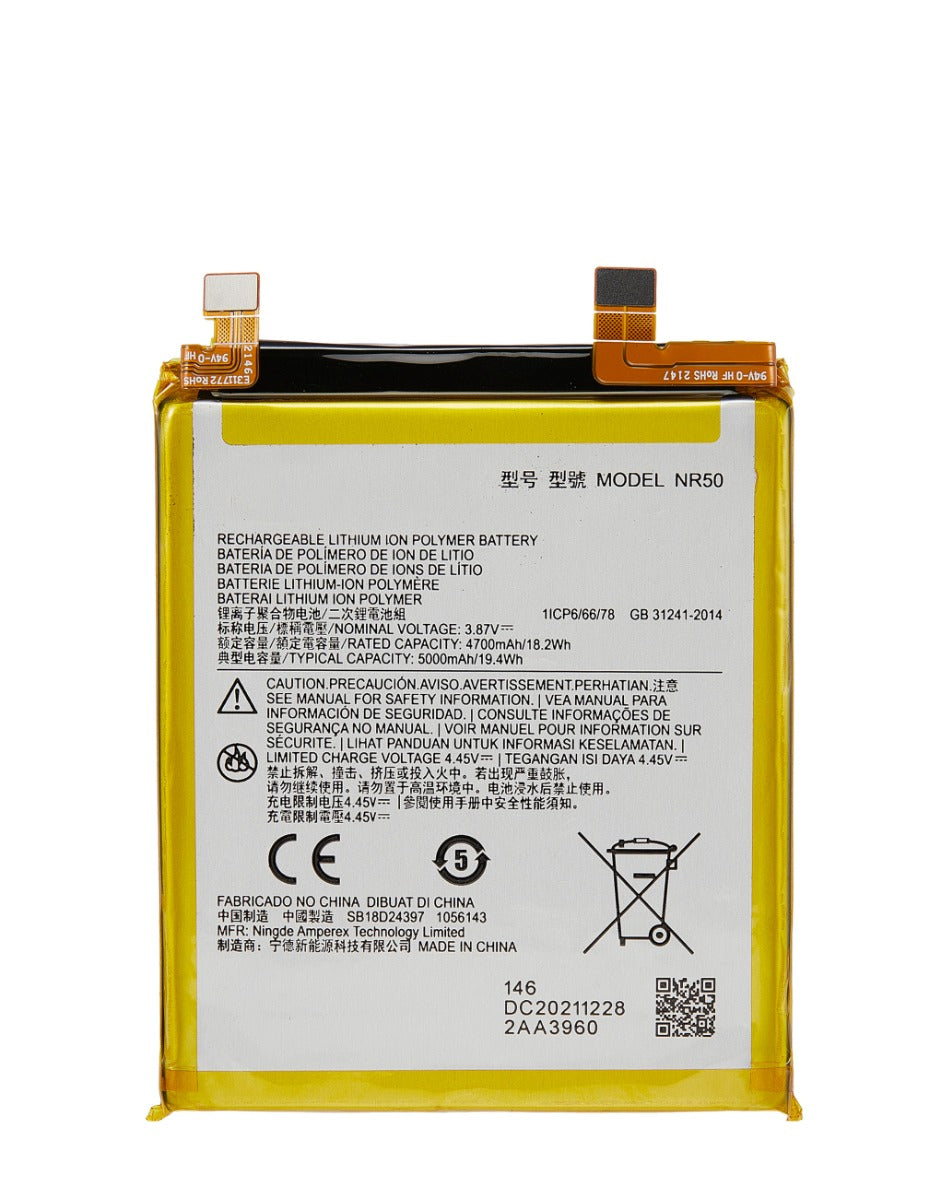 Replacement Battery for Motorola Moto Edge X30 5G (XT2201-2 / 6) / Edge Plus (XT2201-4) / Edge 30 Pro (XT2201-1) (NR50) (Only Ground Shipping)