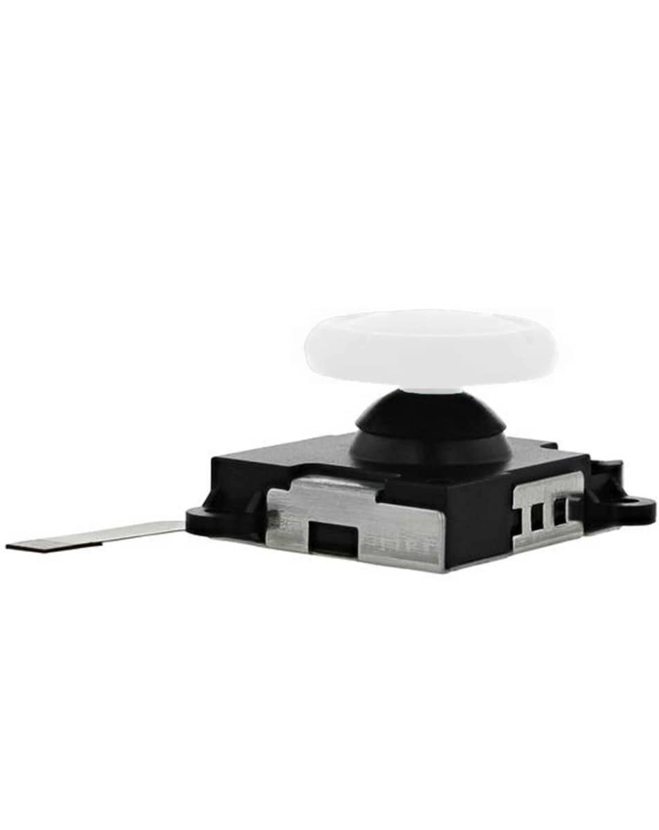 3D Analog Jostick Cap Thumbstick (WHITE) for Nintendo Switch Joy-Con Controller