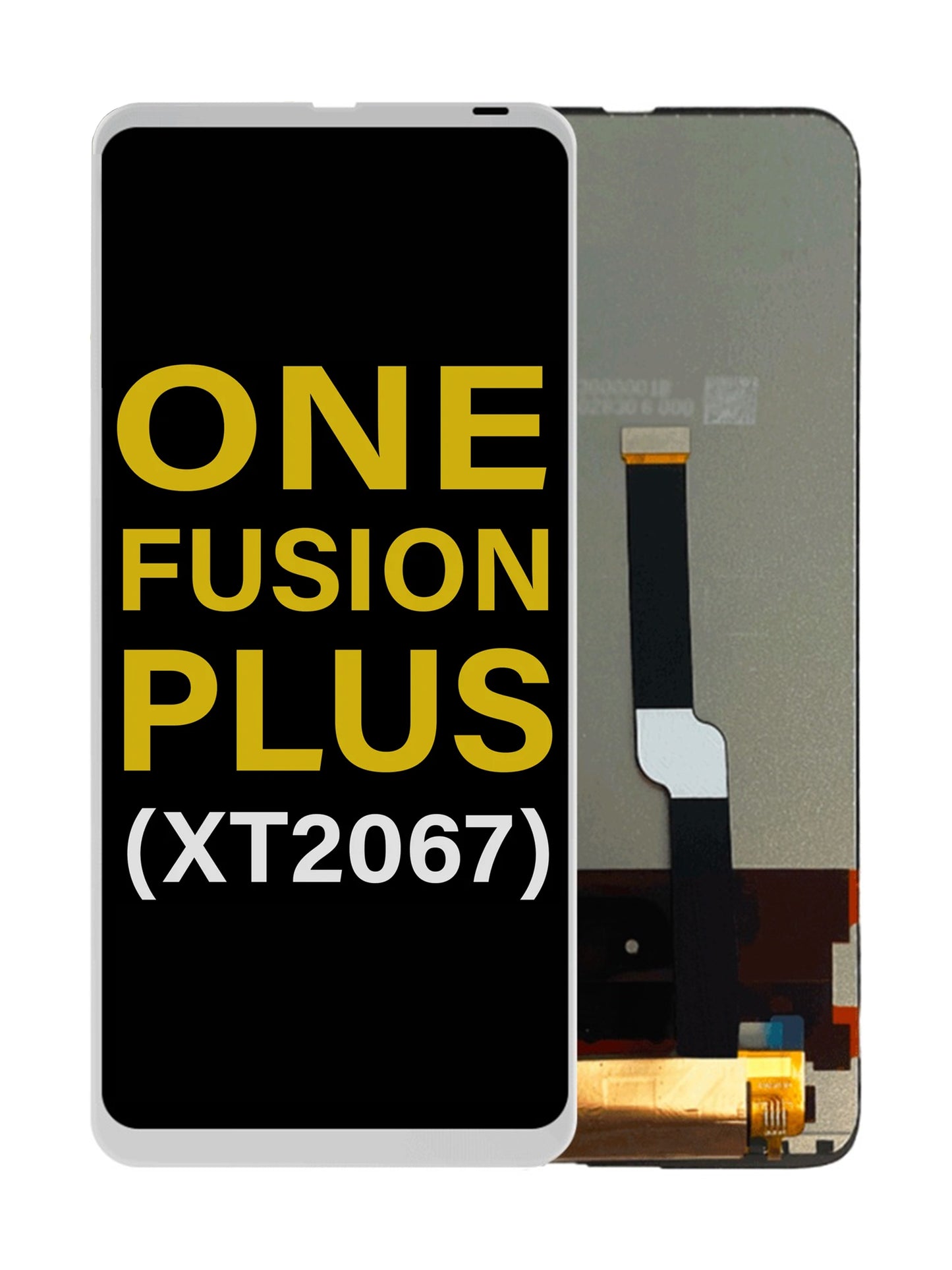 Moto One Fusion Plus (XT2067) Screen Assembly (Without The Frame) (Refurbished) (White)