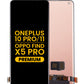 OLED Assembly without Frame for OnePlus 10 Pro / OnePlus 11 / OPPO Find X5 Pro (ALL COLORS) (Premium)