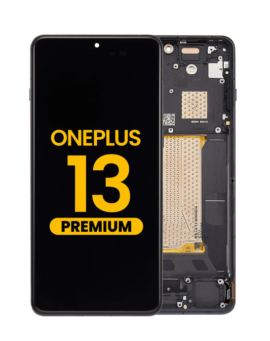 OLED Assembly with Frame for OnePlus 13 (BLACK ECLIPSE) (Premium)