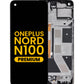 LCD Assembly with Frame for OnePlus Nord N100 (BLACK) (Premium)
