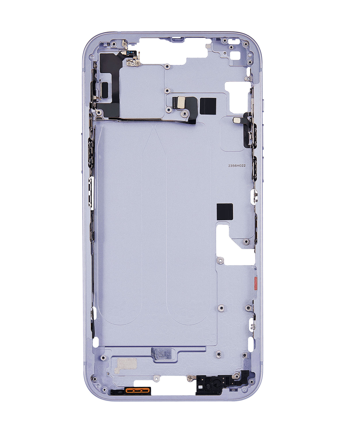 Middle Frame with Parts for iPhone 14 Plus (PURPLE) (International Version) (OEM Pull A Grade)
