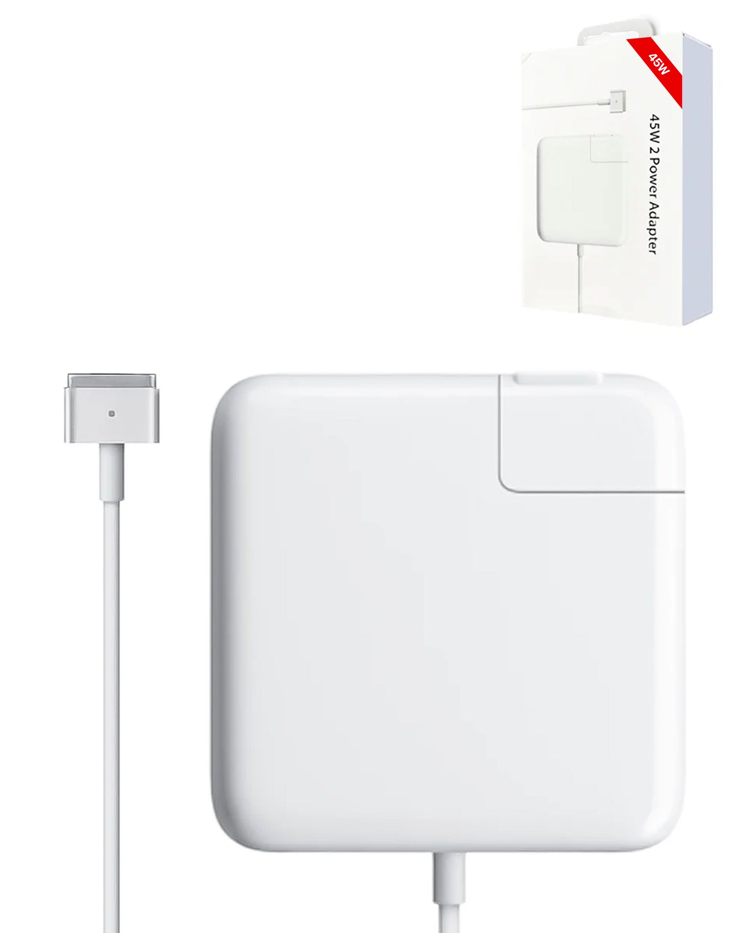 (T-Style) Charger Adapter for Macbook (6ft) (45W) (Used OEM Pull) (Only Ground Shipping)