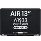 LCD Assembly (SILVER) (NO LOGO) (Aftermarket) for MacBook Air 13" Retina (A1932 / Late 2018 / Early 2019)