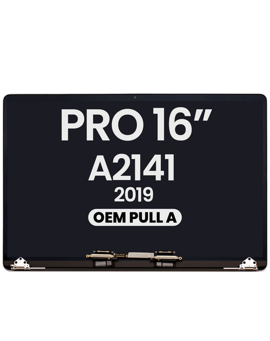 MacBook Pro 16" (A2141 / Mid 2019) LCD Assembly (SPACE GRAY) (OEM Pull A Grade)
