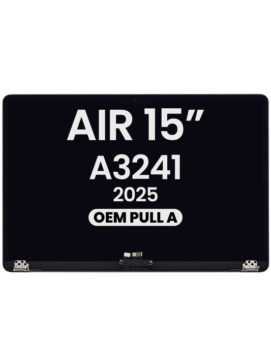 LCD Assembly for MacBook Air 15" (A3241 / Early 2025) (OEM Pull A Grade) (MIDNIGHT)