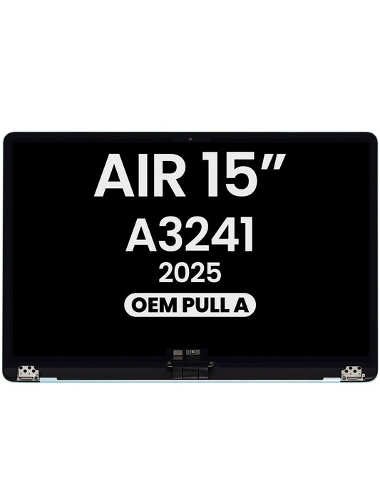 LCD Assembly for MacBook Air 15" (A3241 / Early 2025) (OEM Pull A Grade) (SKY BLUE)