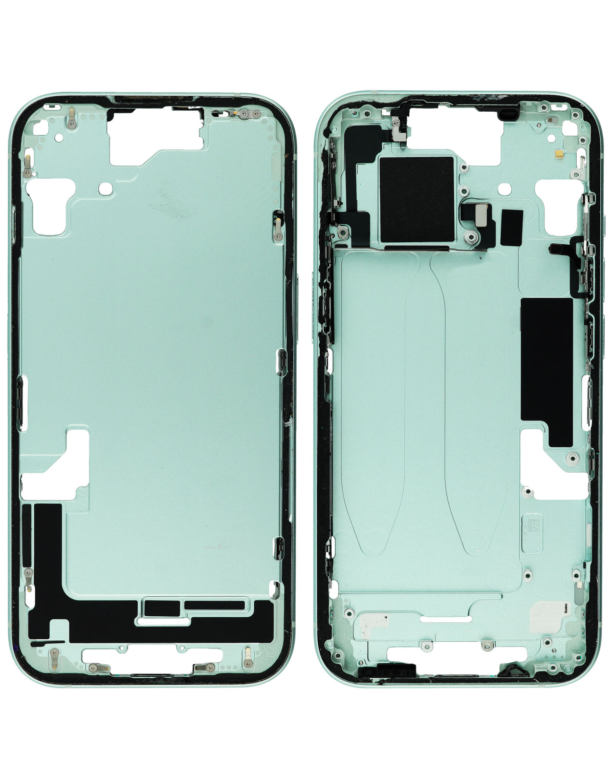 Middle Frame with Parts for iPhone 15 (GREEN) (International Version) (OEM Pull A Grade)
