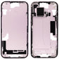 Middle Frame with Parts for iPhone 15 (PINK) (International Version) (OEM Pull A Grade)